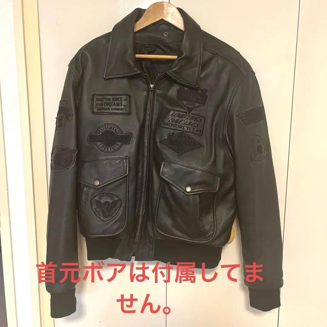 u*e様 【最終値下げ4月20日まで】デグナー XXL レザージャケット 【首ボ