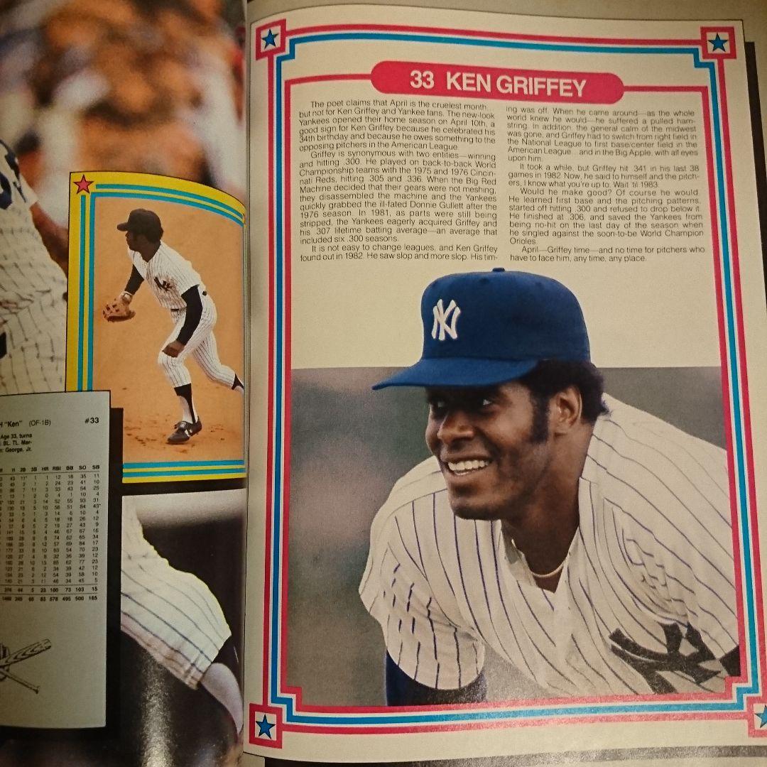 洋書 NewYork YANKEES 1984 oficial yearbook