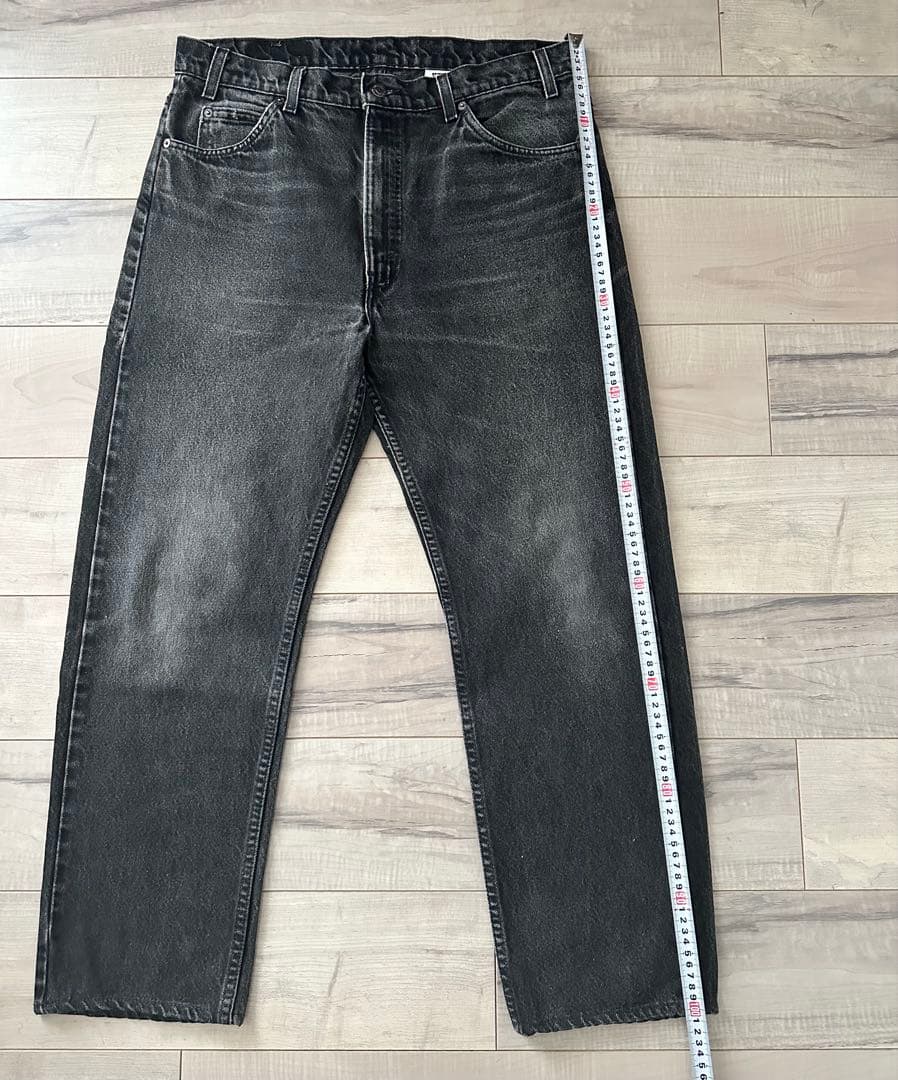 【フェード◎/サイズ◎】 90s USA製 Levi’s 505 ブラック