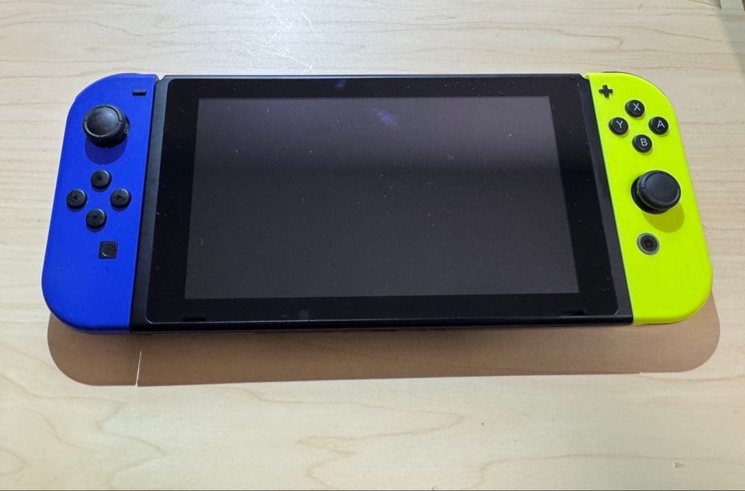 Nintendo Switch 青/黄 Joy-Con スプラトゥーン付き