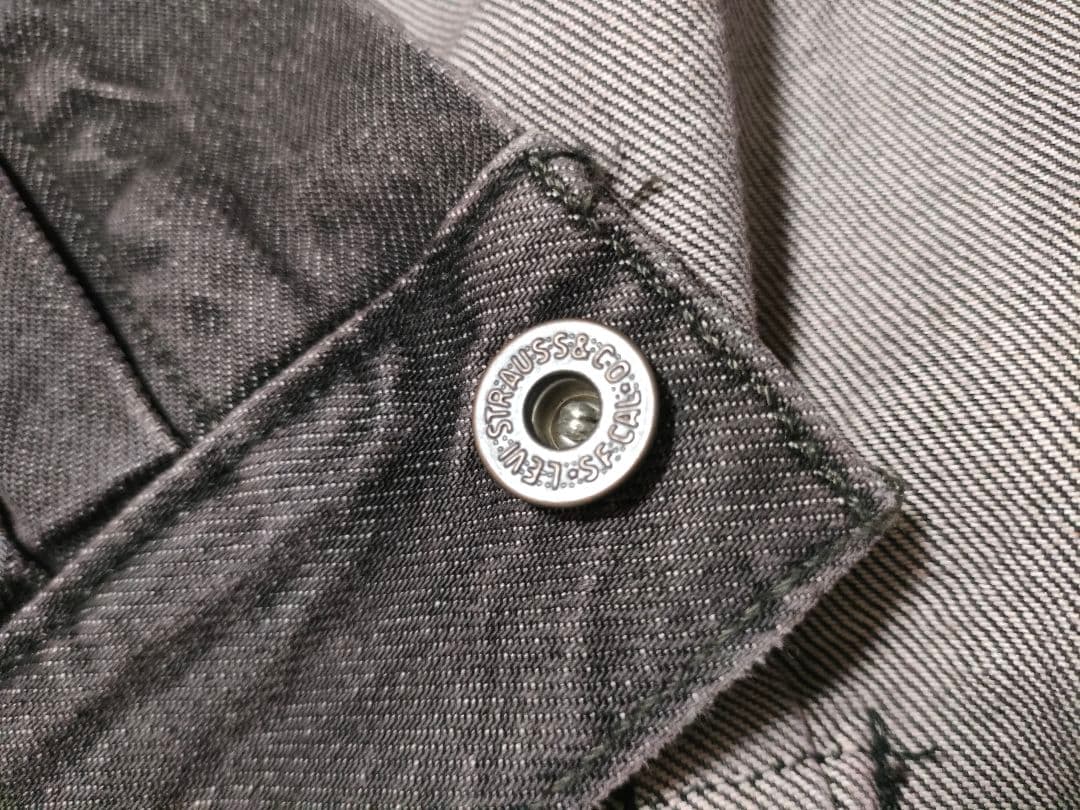 Levi's ブラックデニムジャケット　大戦モデル