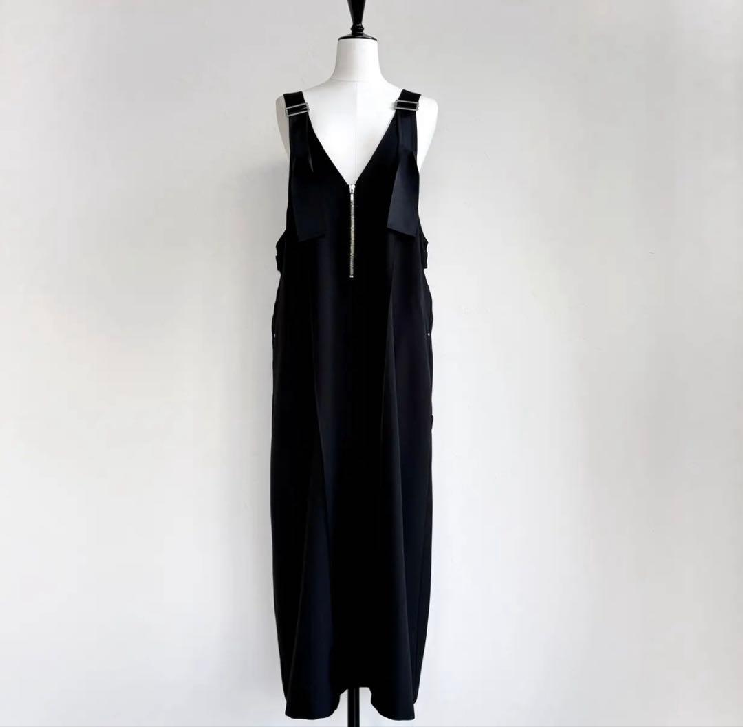 SYSORUS テープショルダーワンピース