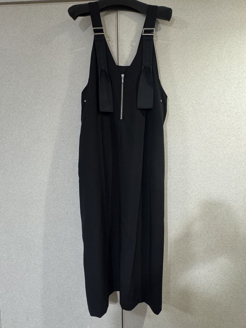 SYSORUS テープショルダーワンピース