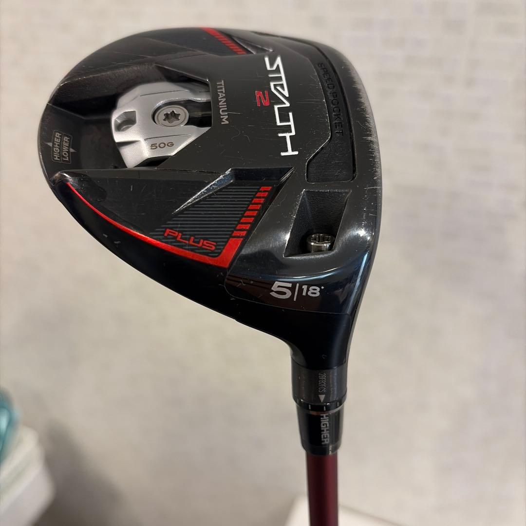 ステルス2プラス　5ウッド　24ベンタス レッド 6-S