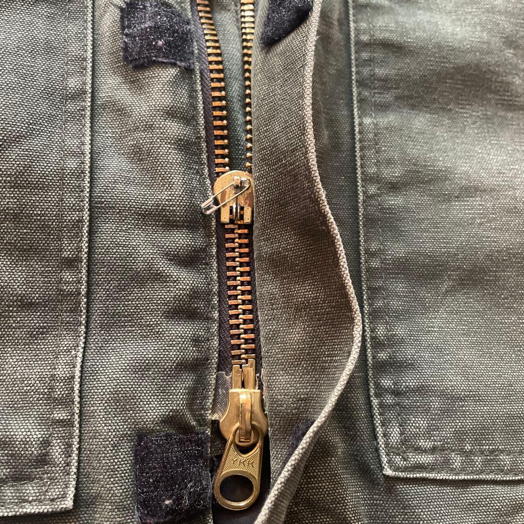 Carhartt MOSグリーン コットンジャケット X-Large