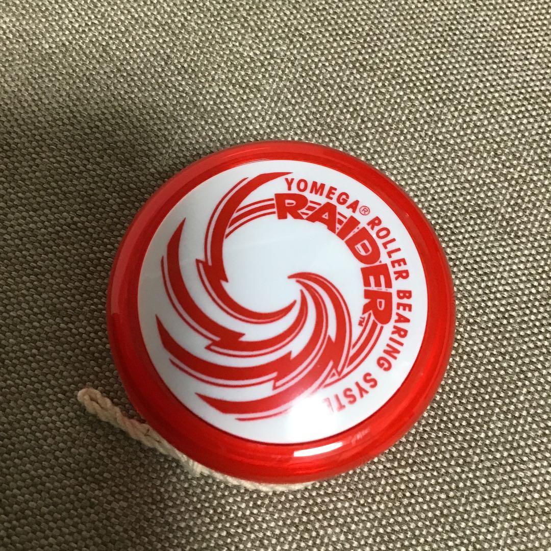 YOMEGA RAIDER ヨーヨー デッドストック　ネオンレッド　ヨメガ
