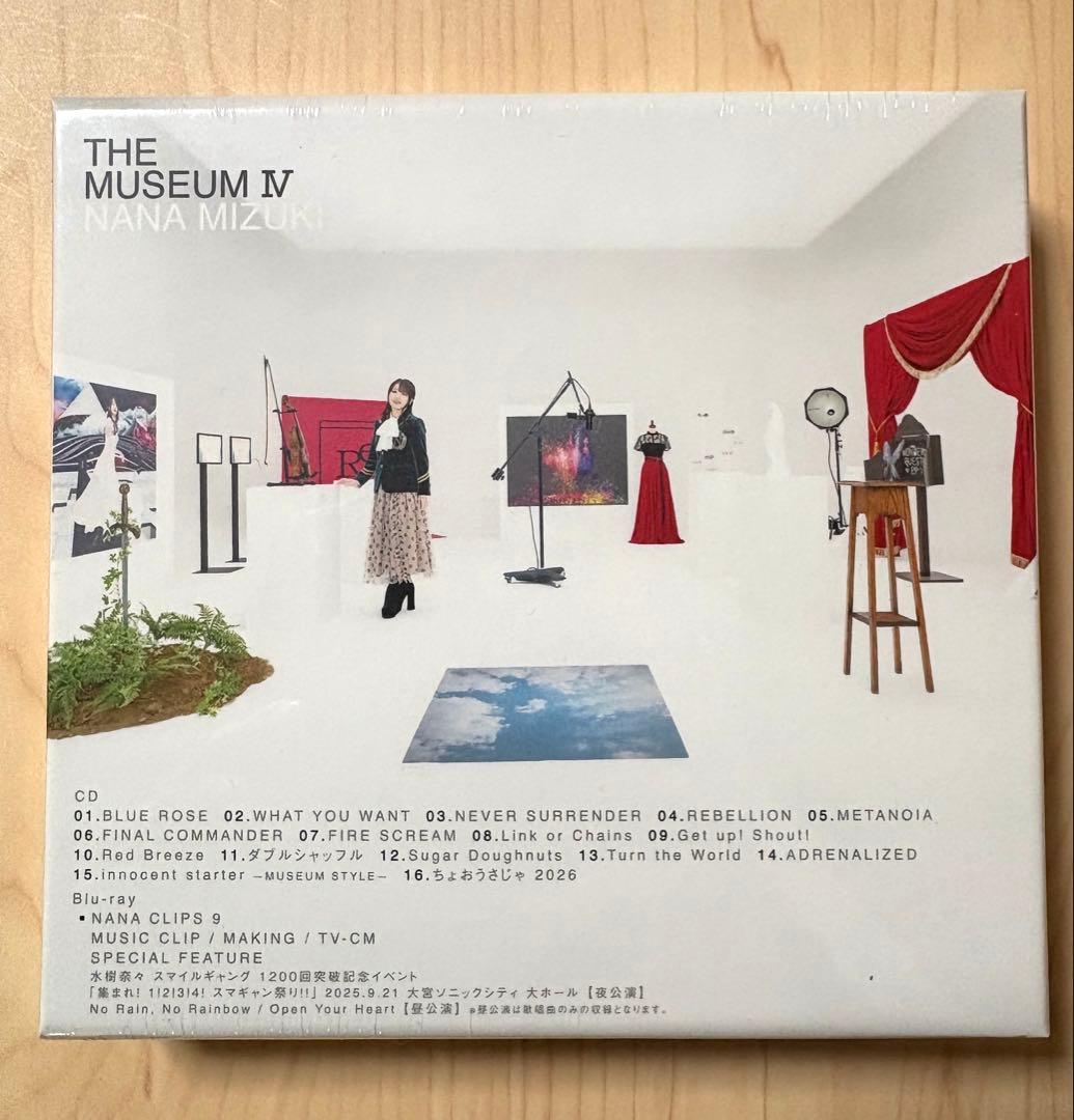 水樹奈々　CDアルバム 「THE MUSEUM Ⅳ」初回限定盤