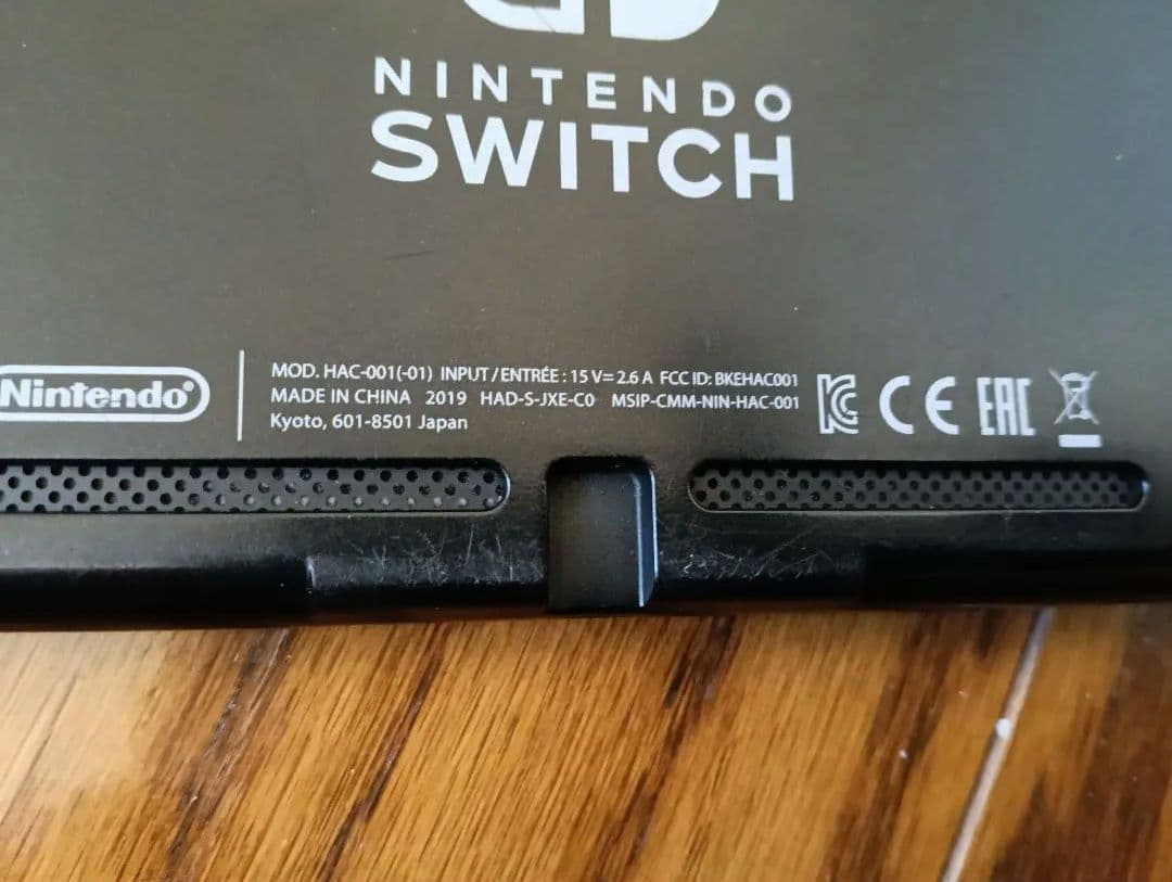 Switch 本体 ブルースクリーン ジャンク品