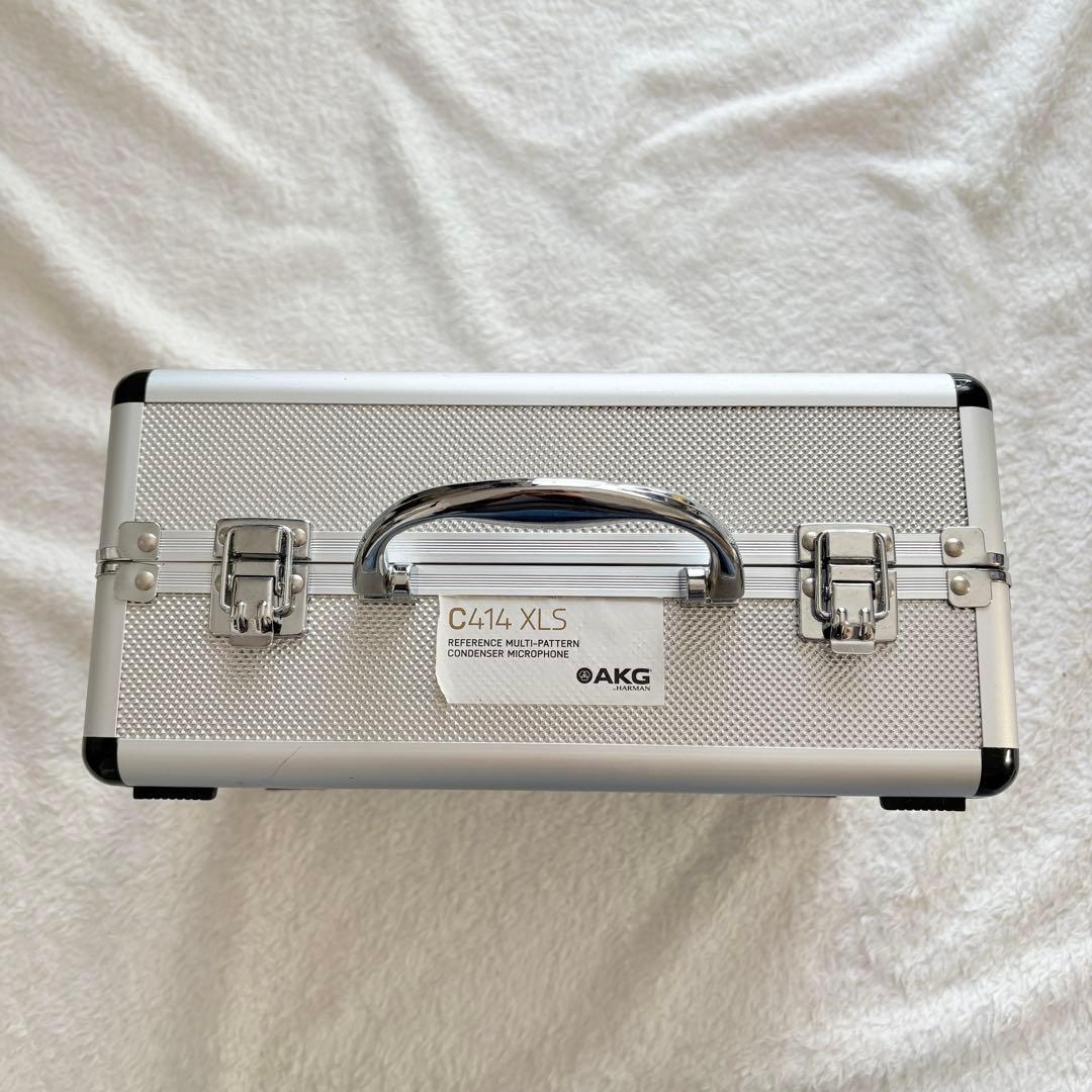 【美品】AKG C414 XLS コンデンサーマイク ケース付き