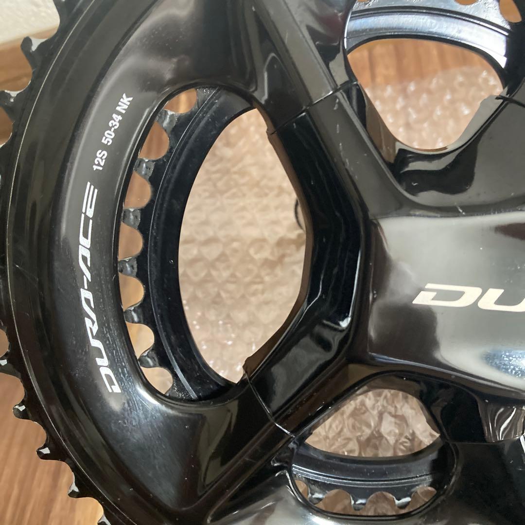 DURA-ACE クランクセット 50/34T ブラック