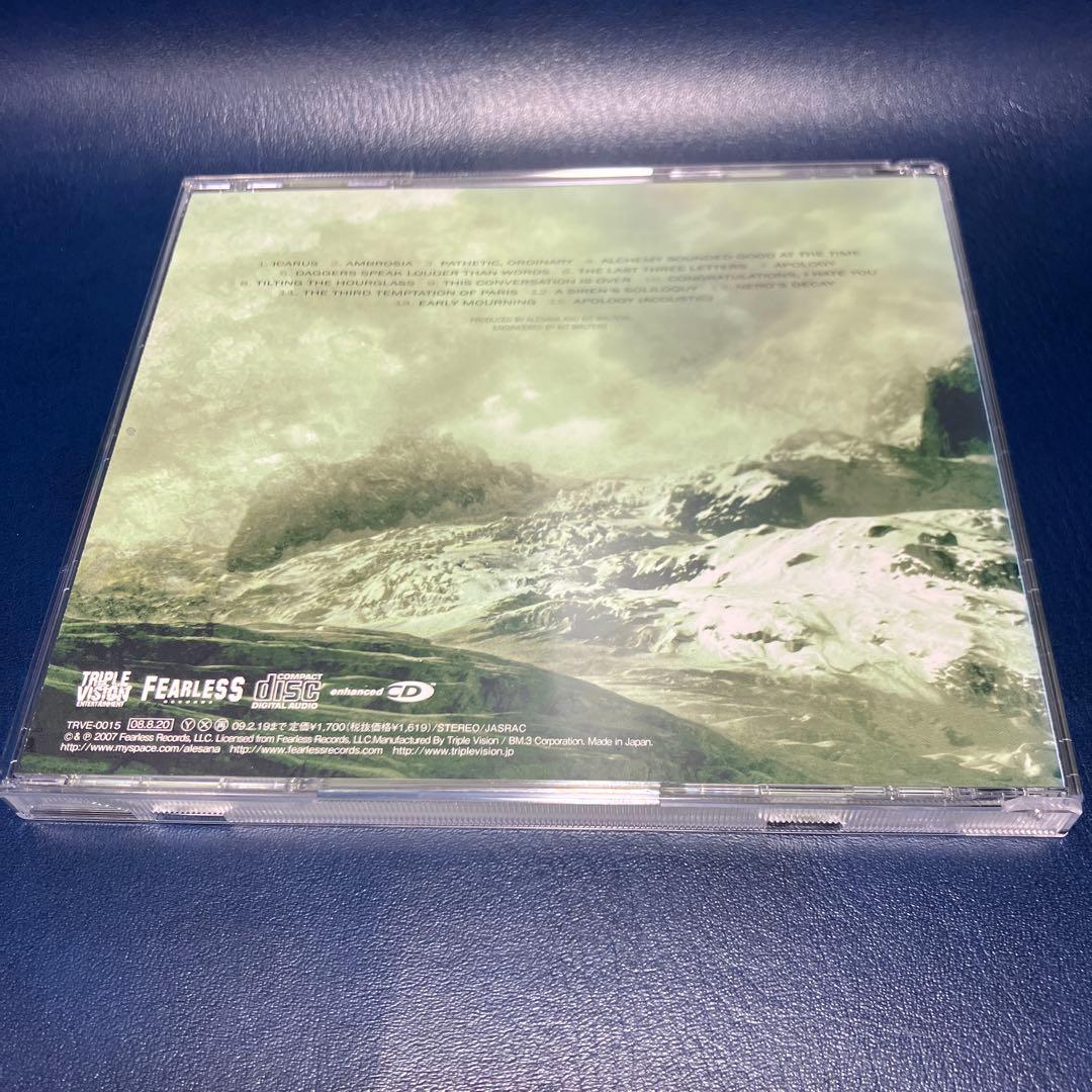 ■[廃盤] アレサナ ALESANA アルバムCD「ON FRAIL WINGS