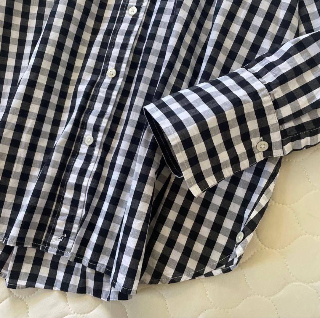 【23SS美品】BEARDSLEY ギンガムワッシャーオーバーシャツ チェック