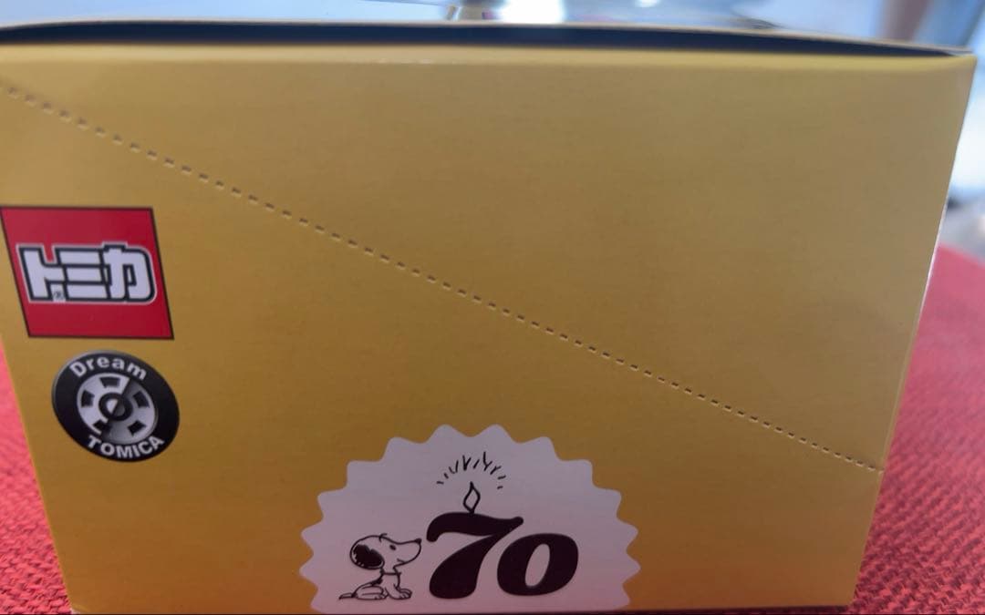 スヌーピー PEANUTS 70周年記念 ドリームトミカ コレクション BOX