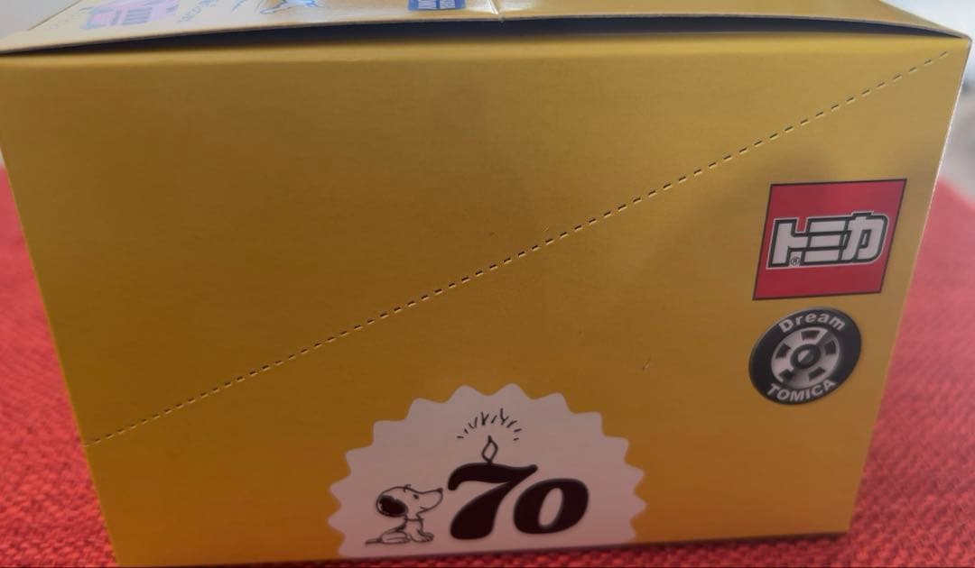 スヌーピー PEANUTS 70周年記念 ドリームトミカ コレクション BOX