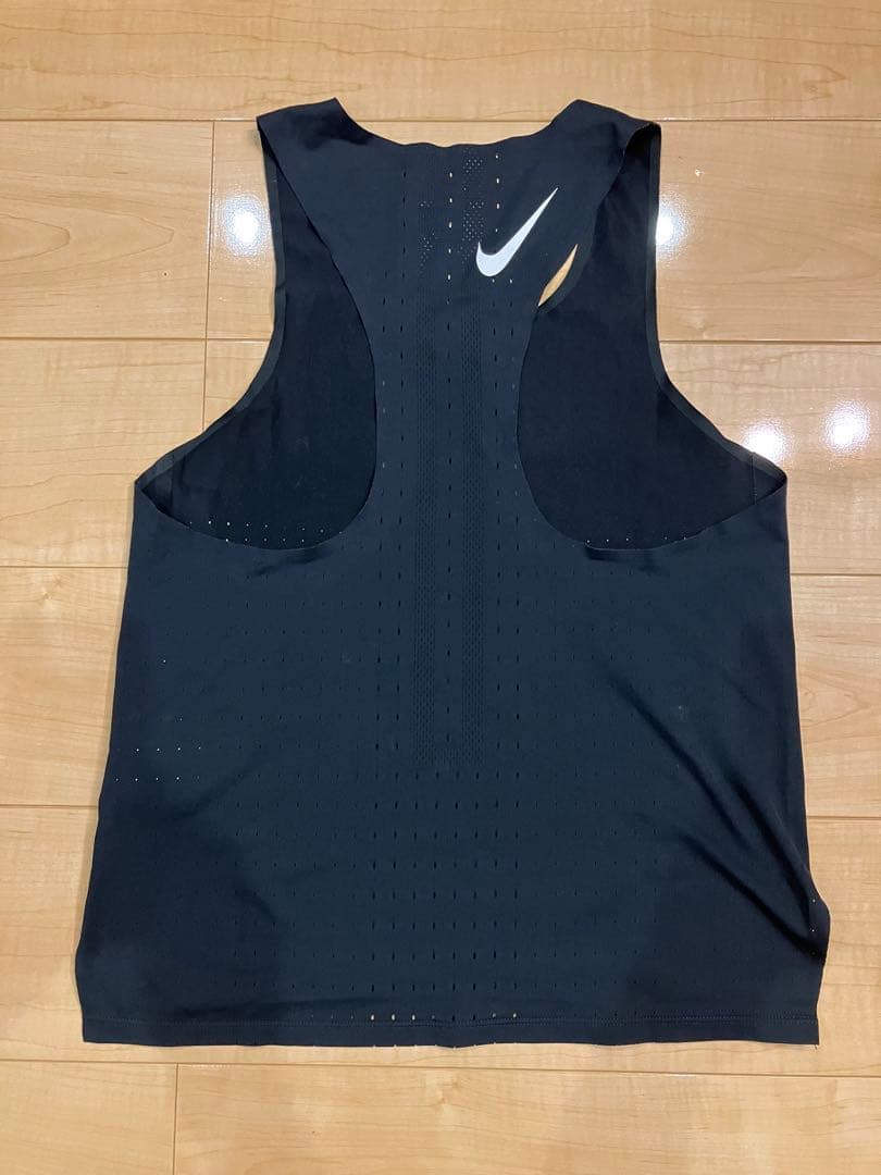 NIKEナイキエアロスイフトシングレットブラックS