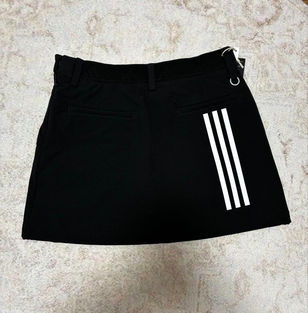 【新品 L】アディダスゴルフ 上下セット 保温ハーフジップ＆裏起毛スカート