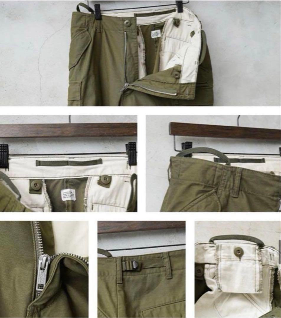 WAIPER M-65 カーゴパンツ 初期型　ミリタリー Short-Large
