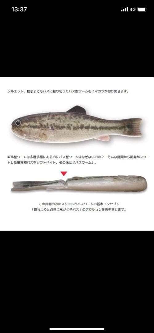 IMAKATSU Lazy Swimmer バスワーム145セット