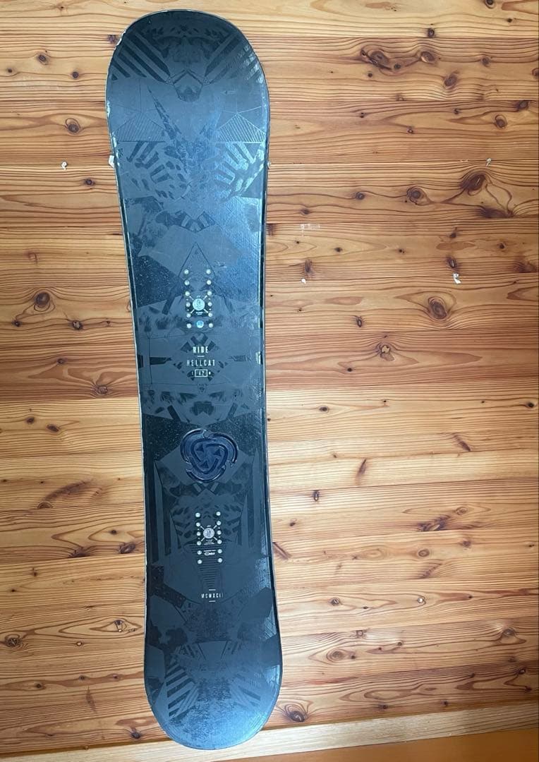 スノーボード　黒　ボード　　板　ライド　HELLCAT 142cm ブラック