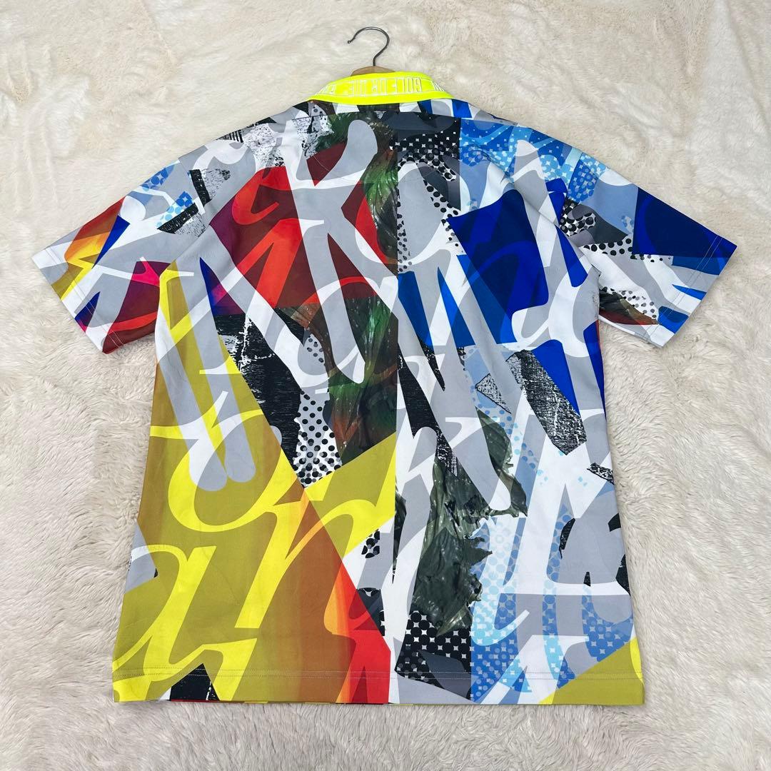 ✨極美品✨MARK&LONA 木村拓哉着用 アートグラフィック 半袖ポロシャツ