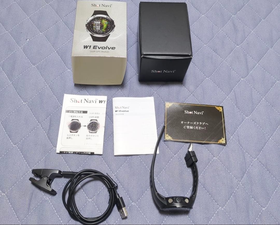 ショットナビ　Shotnavi W1 Evolve Golf GPS Watch