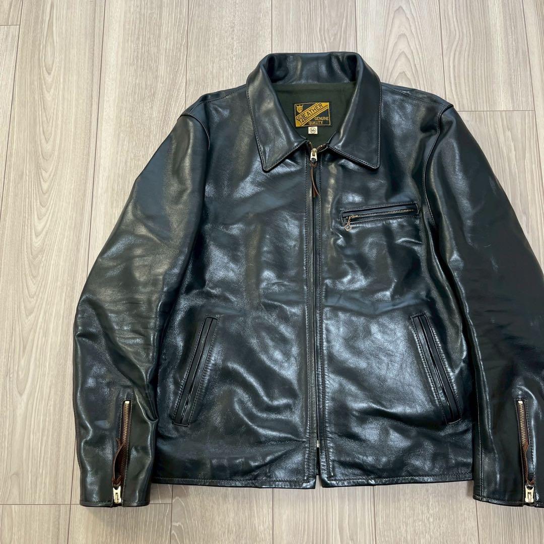 【神サイズ】Y'2 LEATHER ホースハイド レザージャケット 44