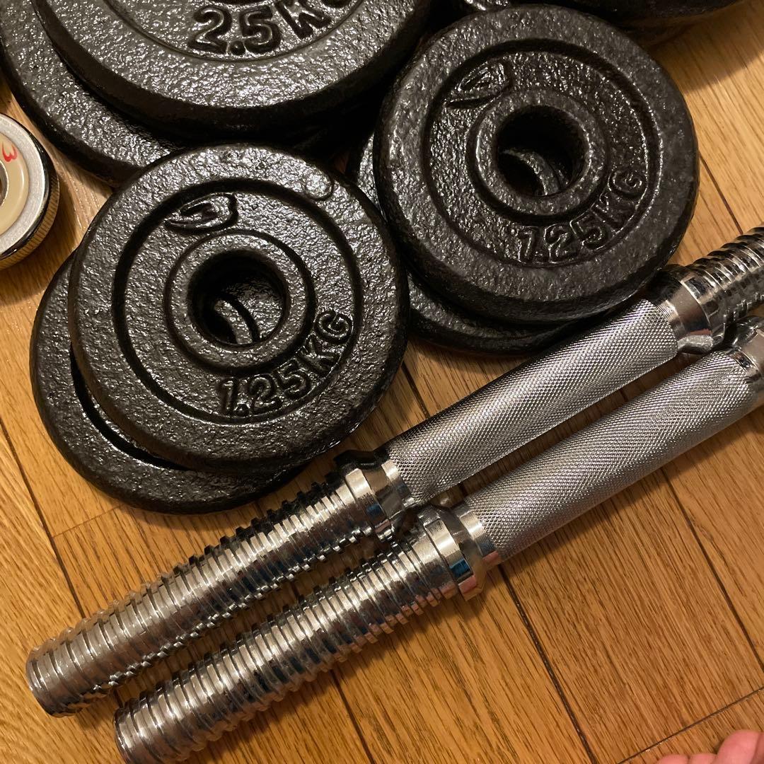 【美品】アイロテック　ダンベルセット 10kg×2