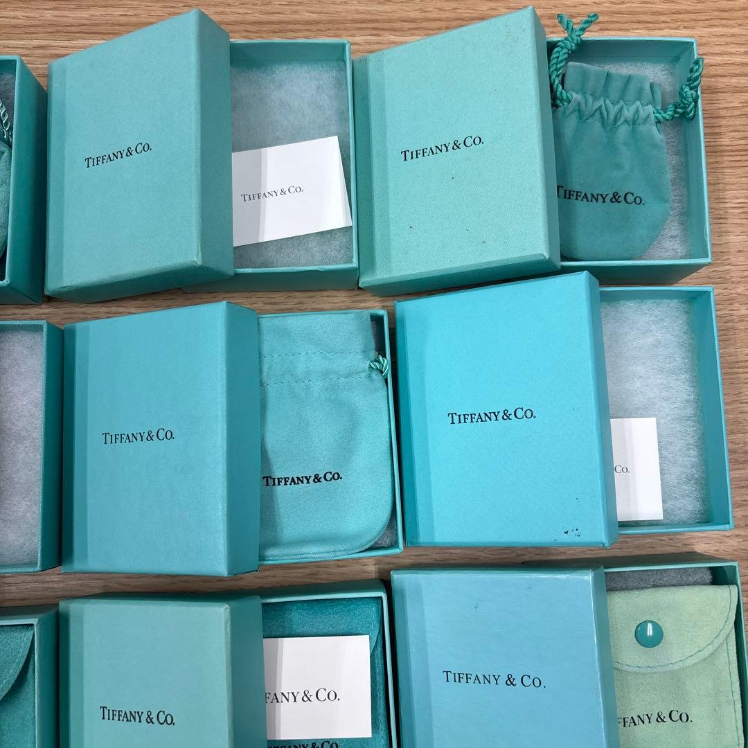ティファニー　空箱Tiffany & Co. アクセサリーケース多数