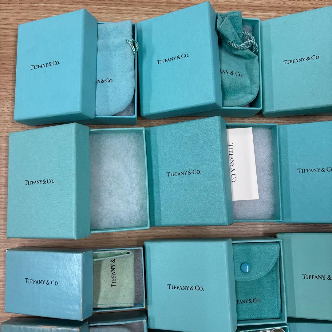 ティファニー　空箱Tiffany & Co. アクセサリーケース多数