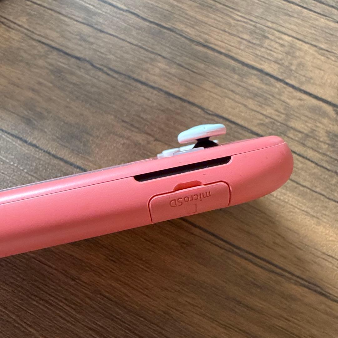 箱とアダプタ無しNintendo Switch Lite コーラルピンク