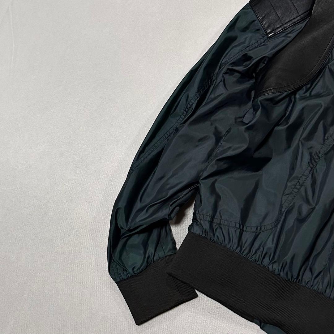 Margiela 10AW ここのえ 本人期 レザー ナイロン ライダース