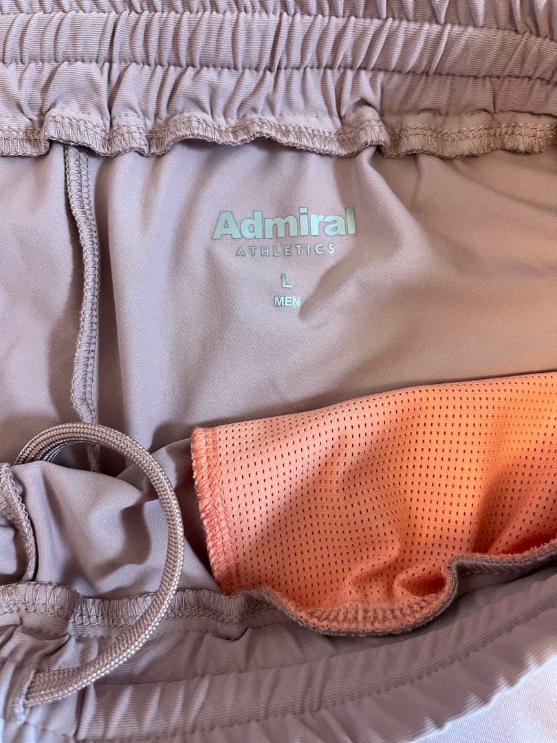 Admiral メンズ Lサイズ ピンク ハーフパンツ