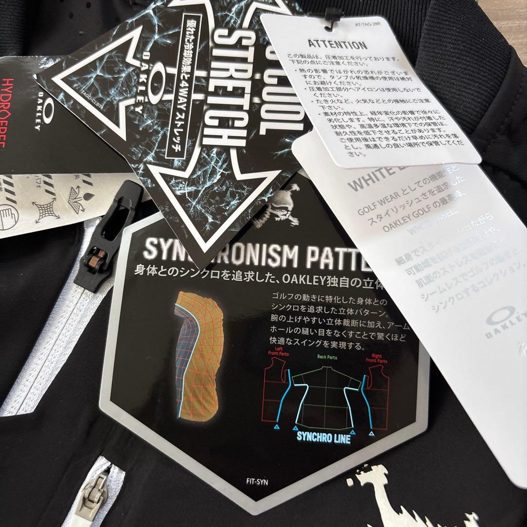 新品　オークリー　ウィメンズ　接触冷感 ストレッチ　UV ジャケットゴルフ　L