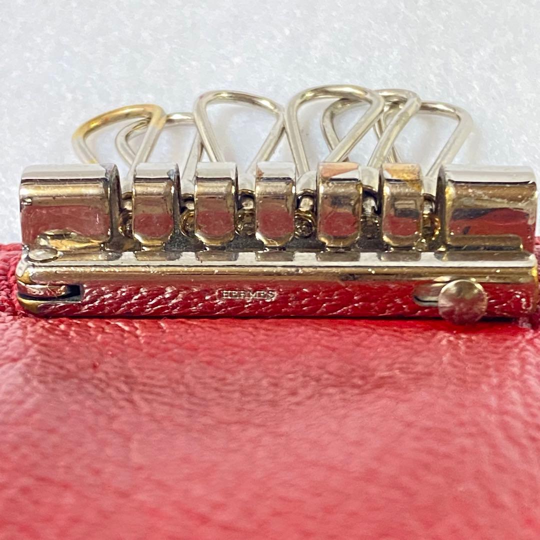 正規品☆エルメス キーケース シルバー金具 ６連