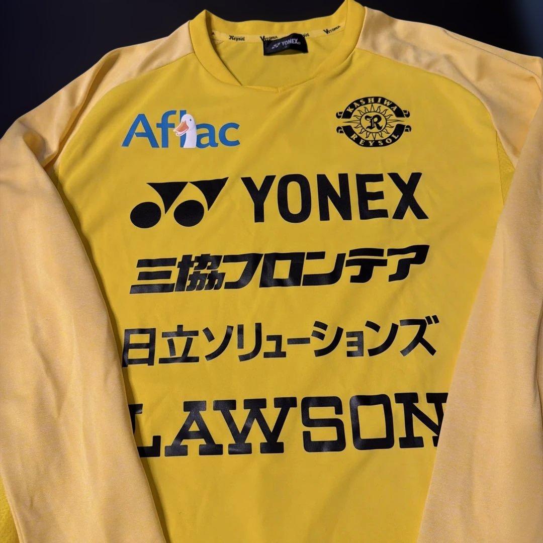 YONEX 柏レイソル 長袖シャツ イエロー