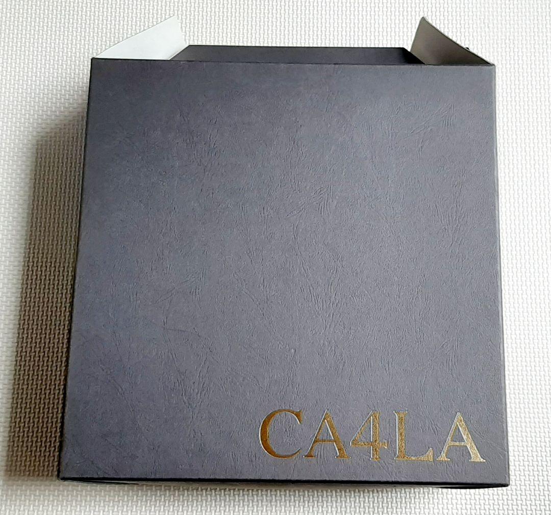 【美品】CA4LA　ストローハット　リボン付き