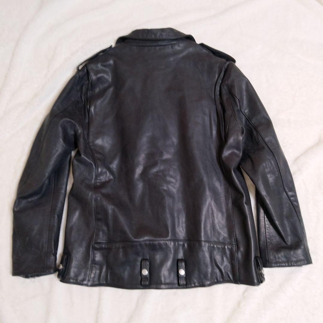 【美品】Sisii シシ　ダブルライダース　ジャケット　牛革　日本製　M