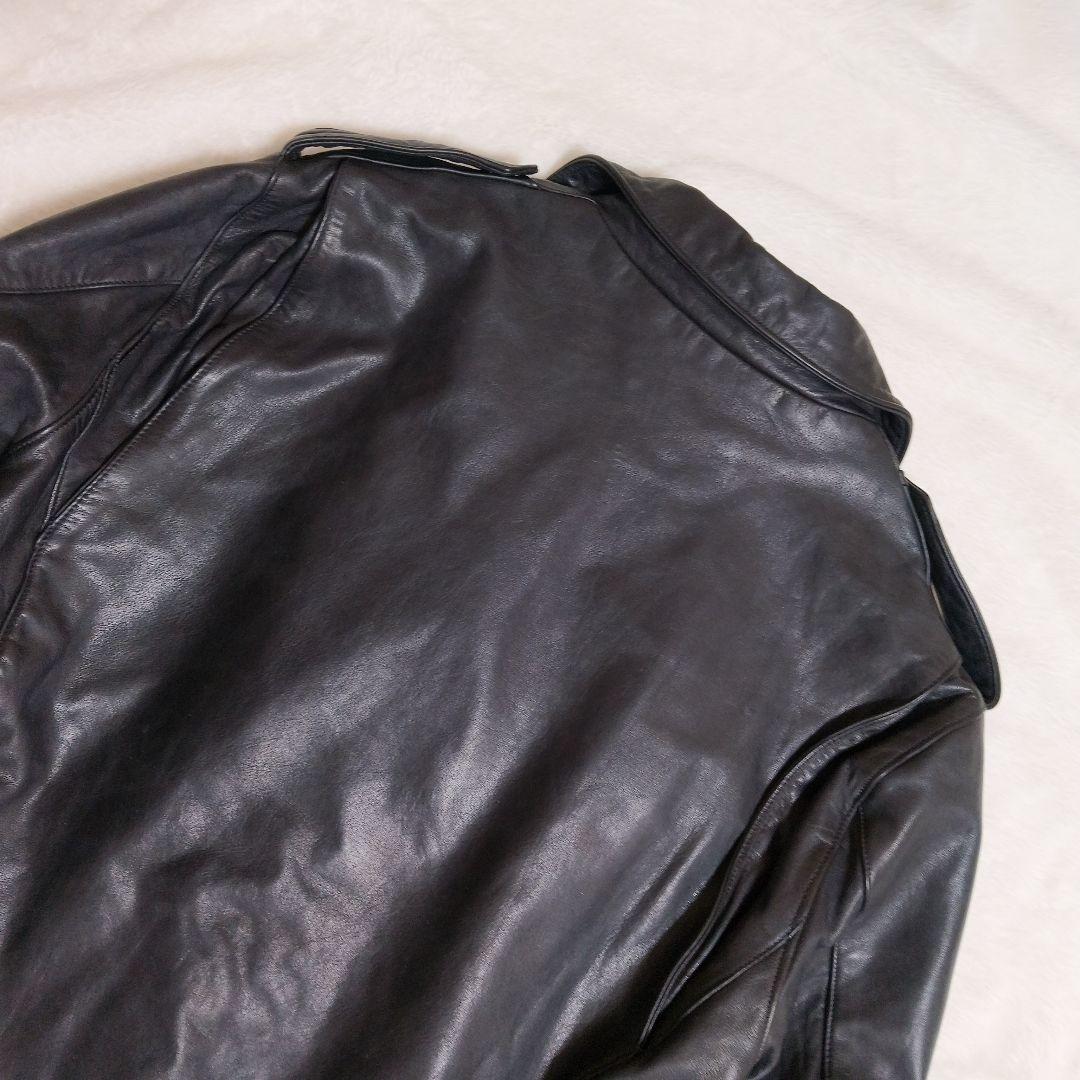 【美品】Sisii シシ　ダブルライダース　ジャケット　牛革　日本製　M