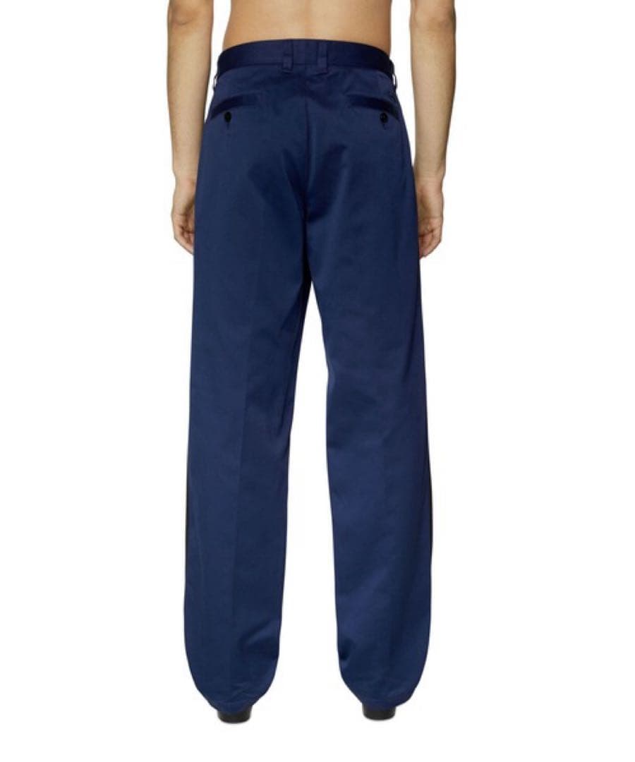【定価3.3万】DIESEL ルーズフィット サイドライン パンツ 34