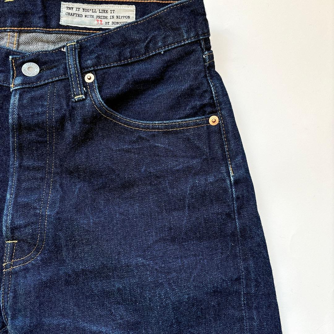 美品 boncoura 66 31 ボンクラ デニム