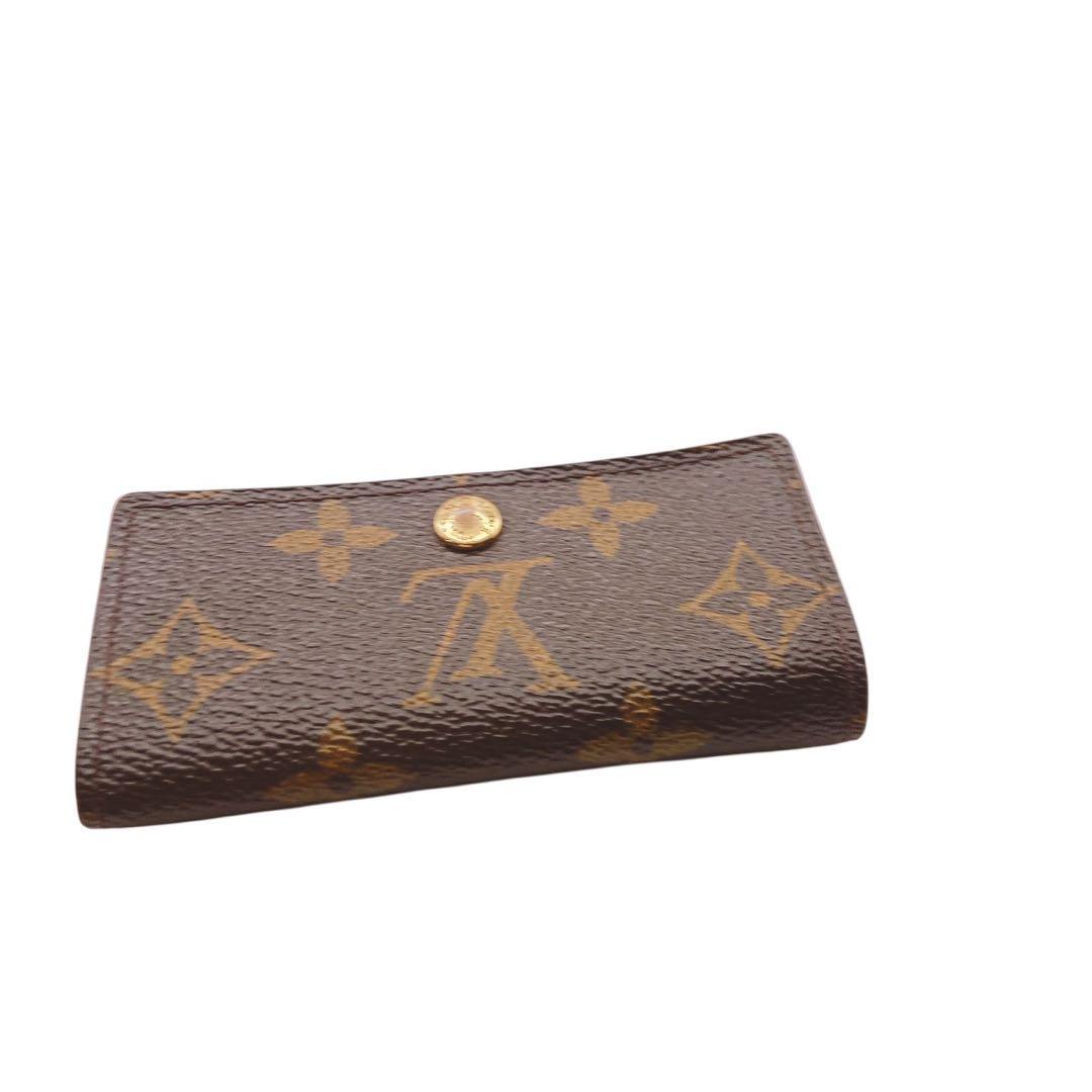 【SS級美品】LOUIS VUITTON モノグラム キーケース☆鑑定済み！