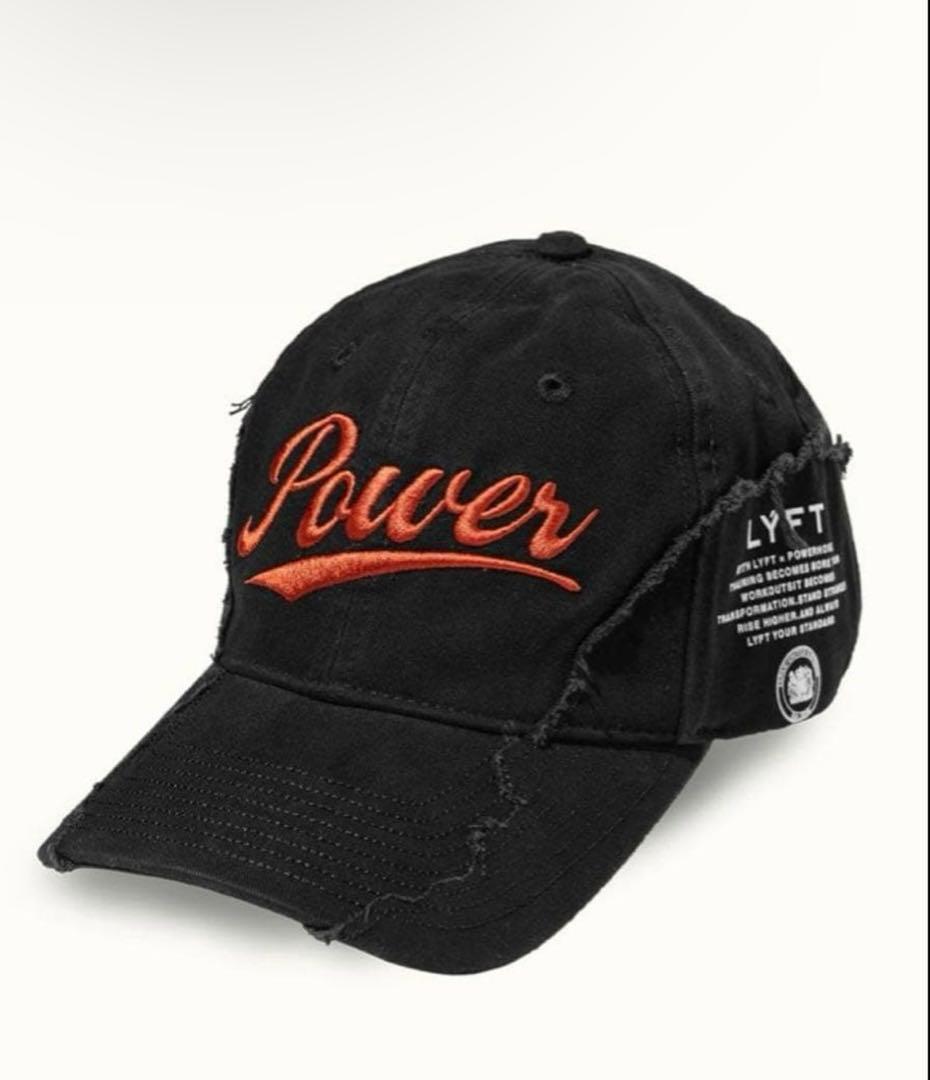 LÝFT × POWER HOUSE GYM キャップ