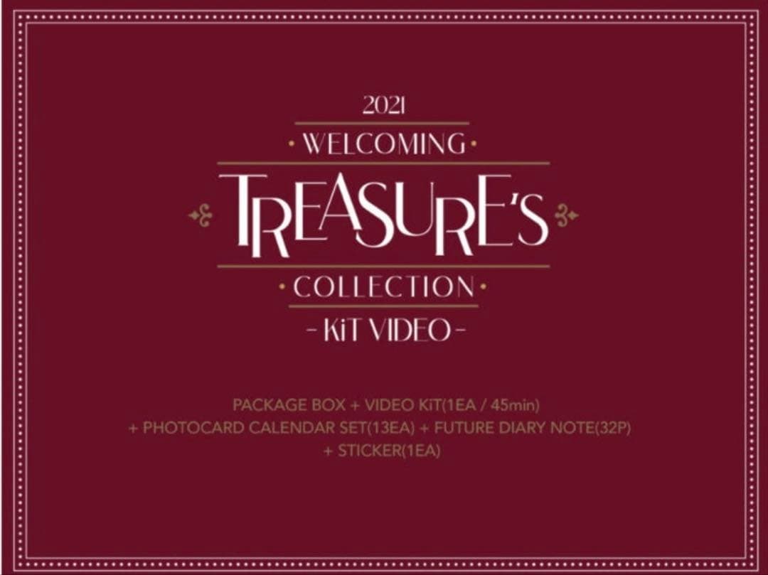 TREASURE 2021 シーグリ　KiT キットビデオ