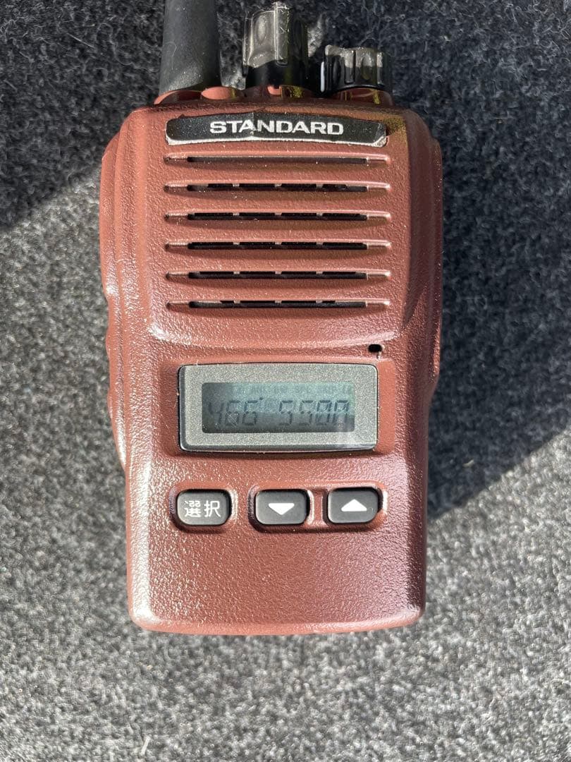 スタンダード　VX-582 消防署活系受信機　スキャン対応