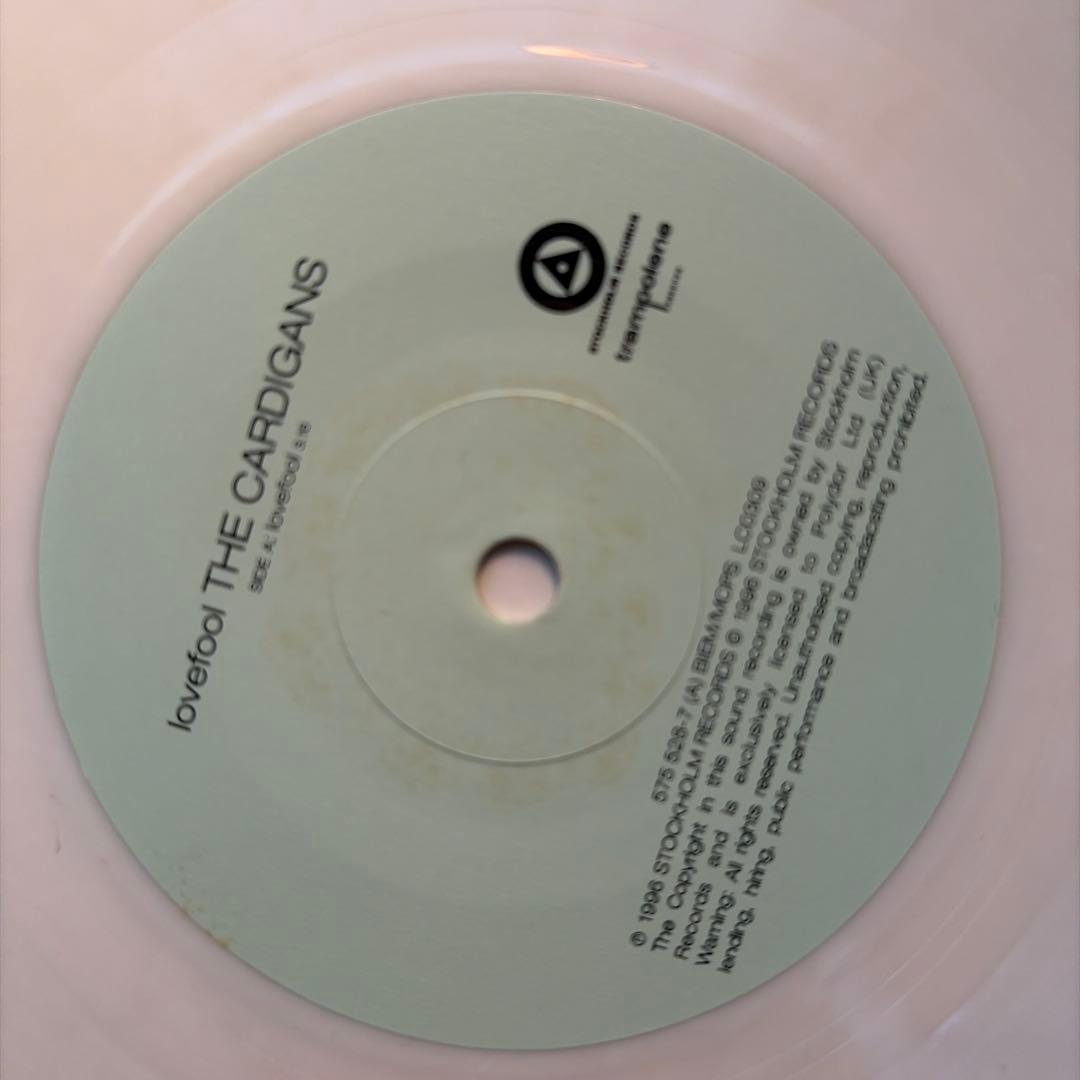 The Cardigans lovefool 7” limited white