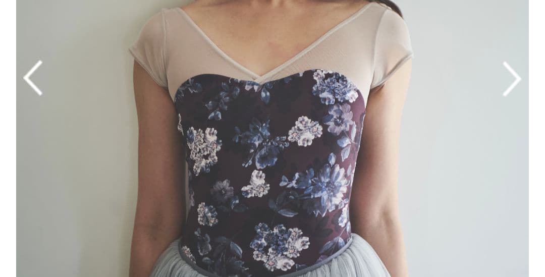 バレエ type H half sleeve / innocent bourdeaux