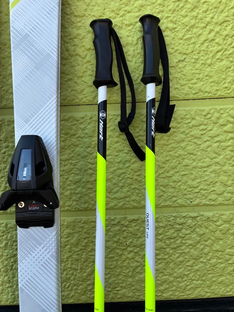 【送料込】QUEST STD 140cm 板＆ビンディング＆ストック&ケース4点