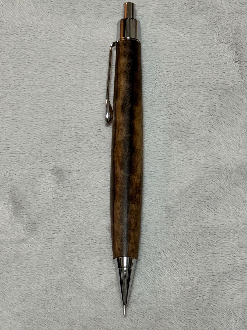 チ*プ様 クラフトエー 黒柿 シャープペンシル 木軸 CraftA 新型 0.5