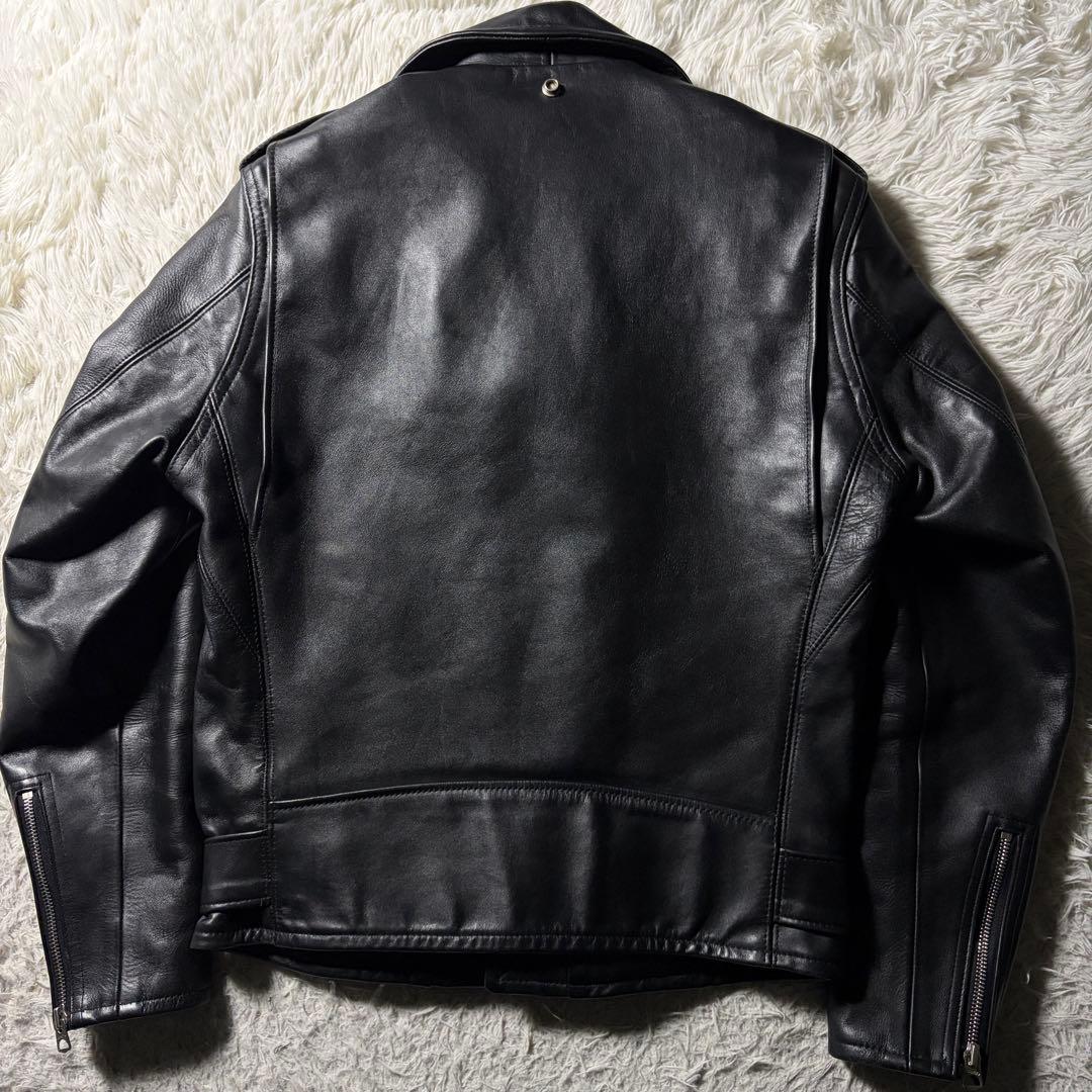 極美品■schott ライダースジャケット　100周年　ワンスター　リボンタグ