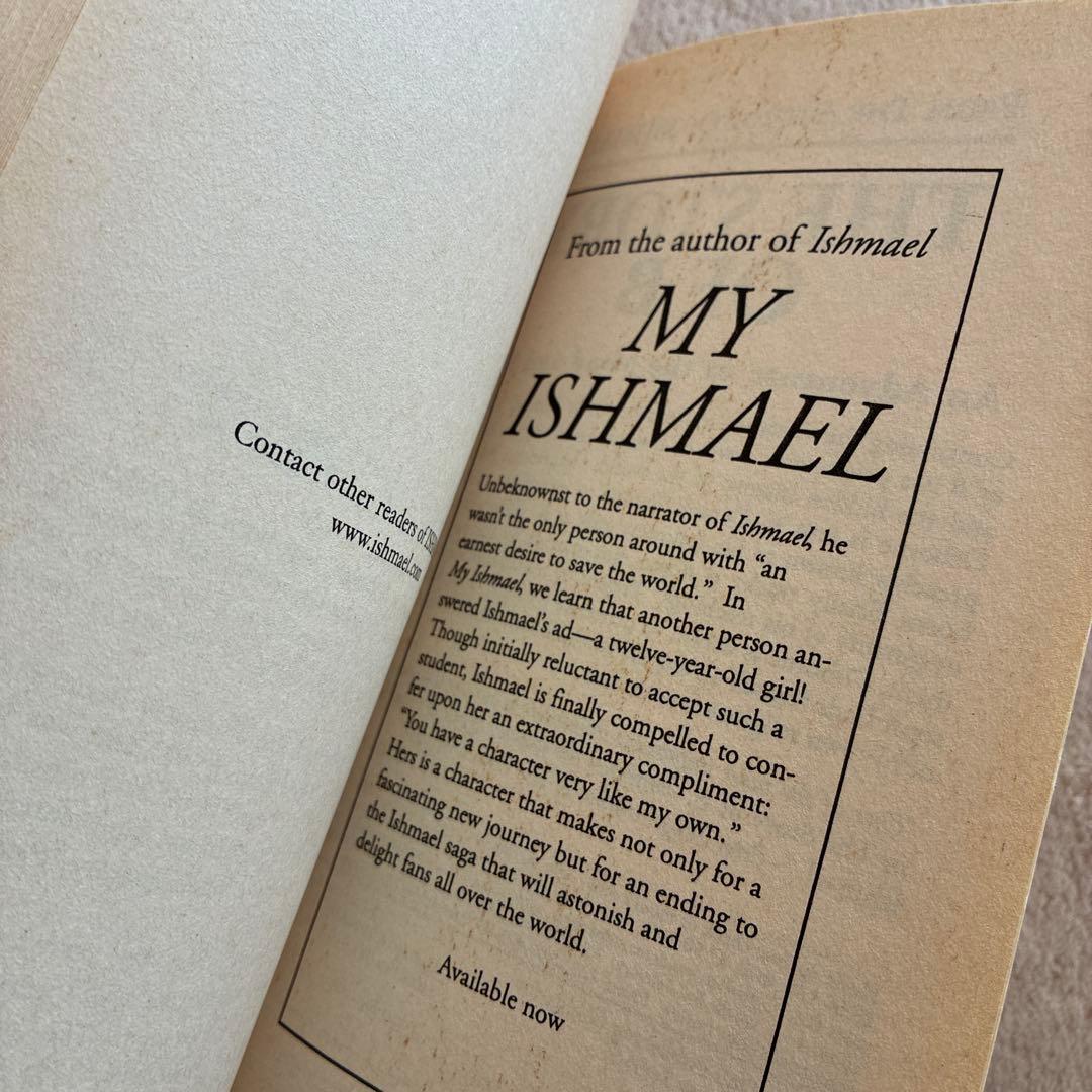 洋書 ISHMAEL: An Adventure of the Mind